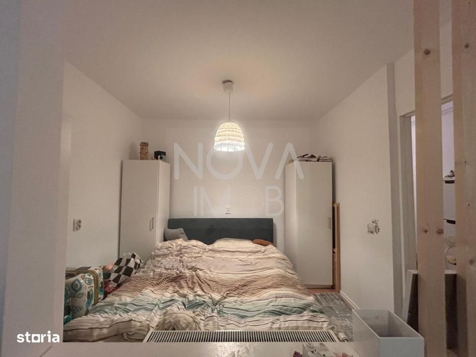 Apartament cu 1 camera, etaj intermediar, mobilat si utilat