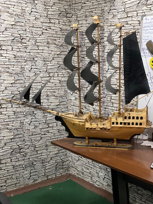 Корабль ручная работа