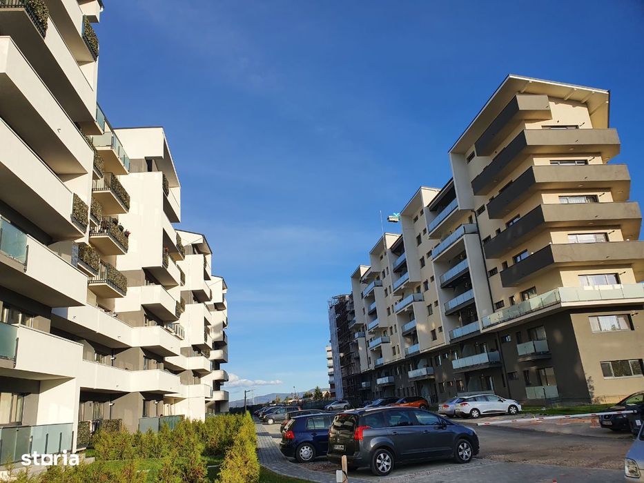 Studio, 43 mp + min. 3 mp balcon, bloc in executie, iunie 2027 — fotografia 1