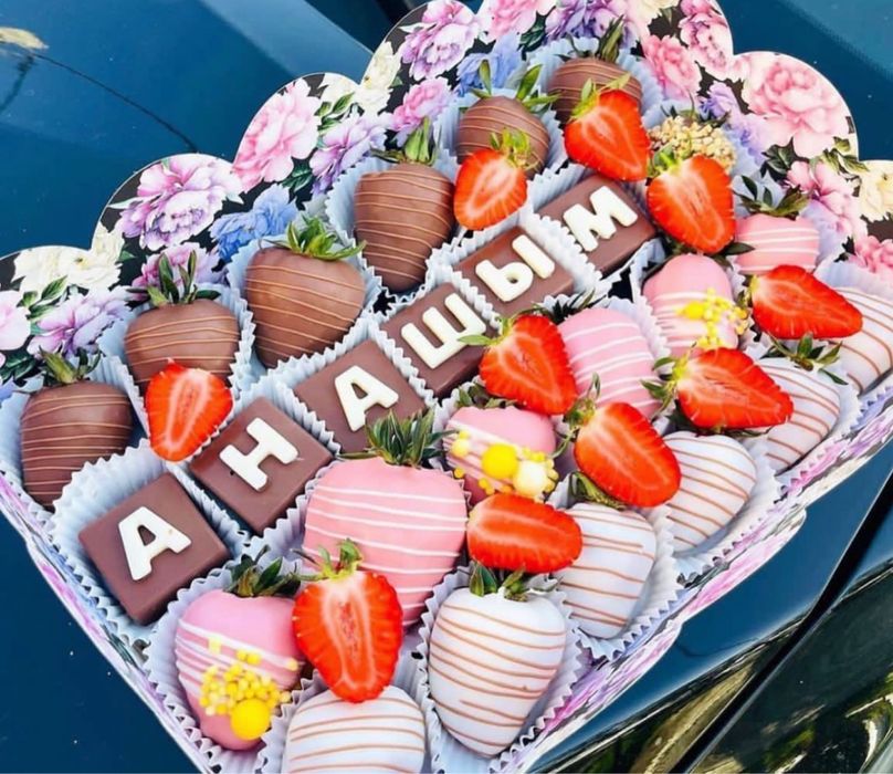 клубника в шоколаде