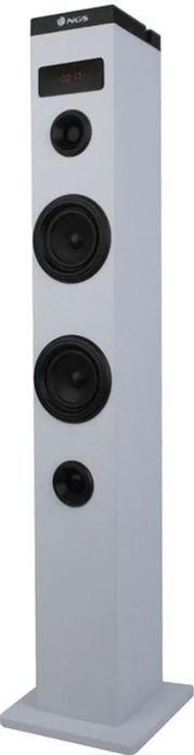 NGS SKY CHARM, Домашна аудио микросистема, Бял, 50 W, FM, LED