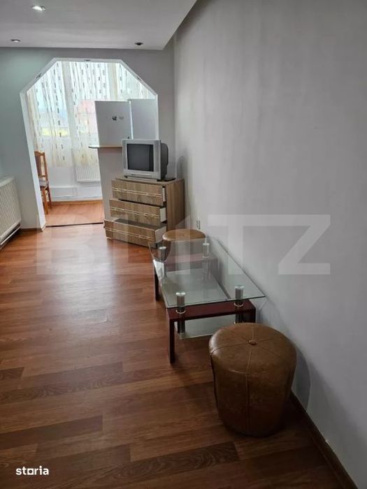Garsoniera cocheta, complet mobilata, cu centrala proprie – zona Sta