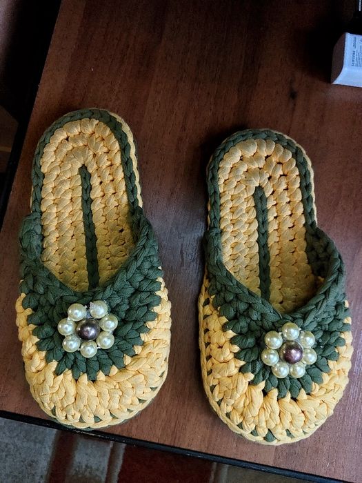 Тапочки ручная работа