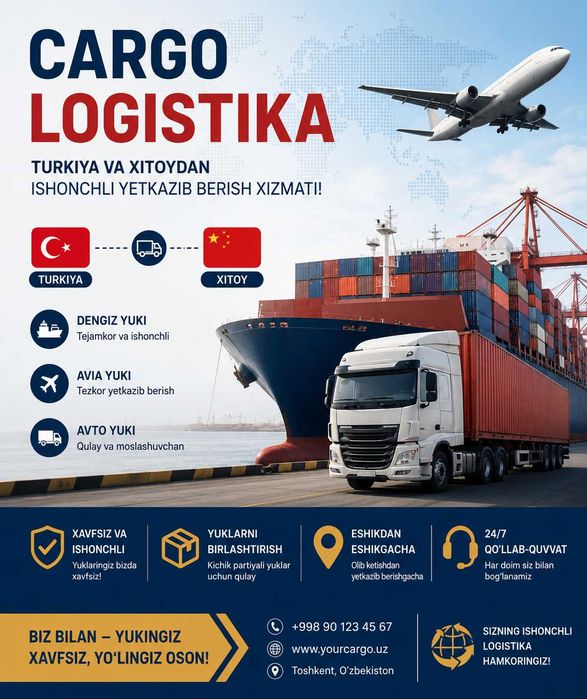 Cargo va logistika xizmati