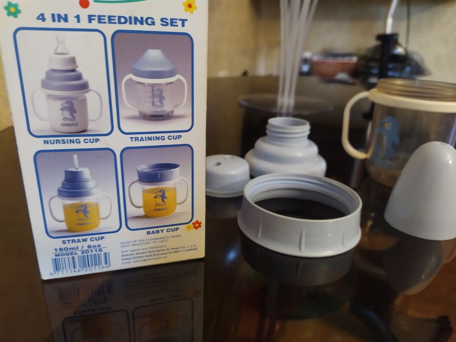 Посуда детская поильник термос. Б.У