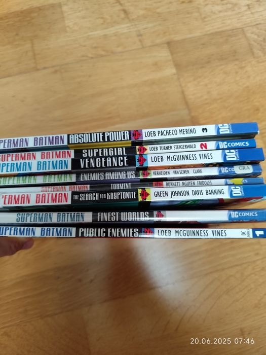 Benzi desenate Superman Batman vol 1-8