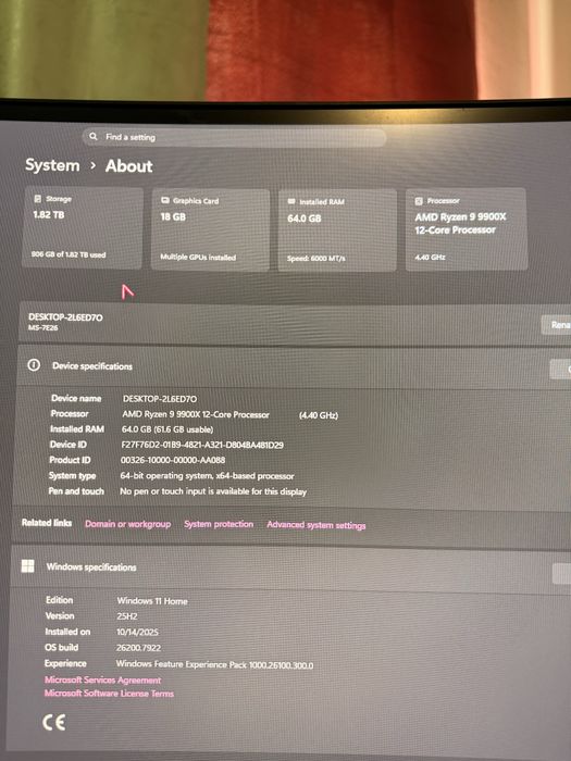 Vand stocare 2TB SSD NVMe