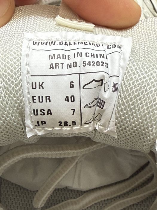 Balenciaga Track 3.0 40 Albi / White / noi