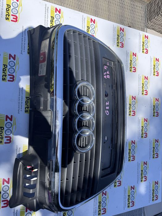 Grila fata centrala Audi A4 B7 facelift 2005-2008