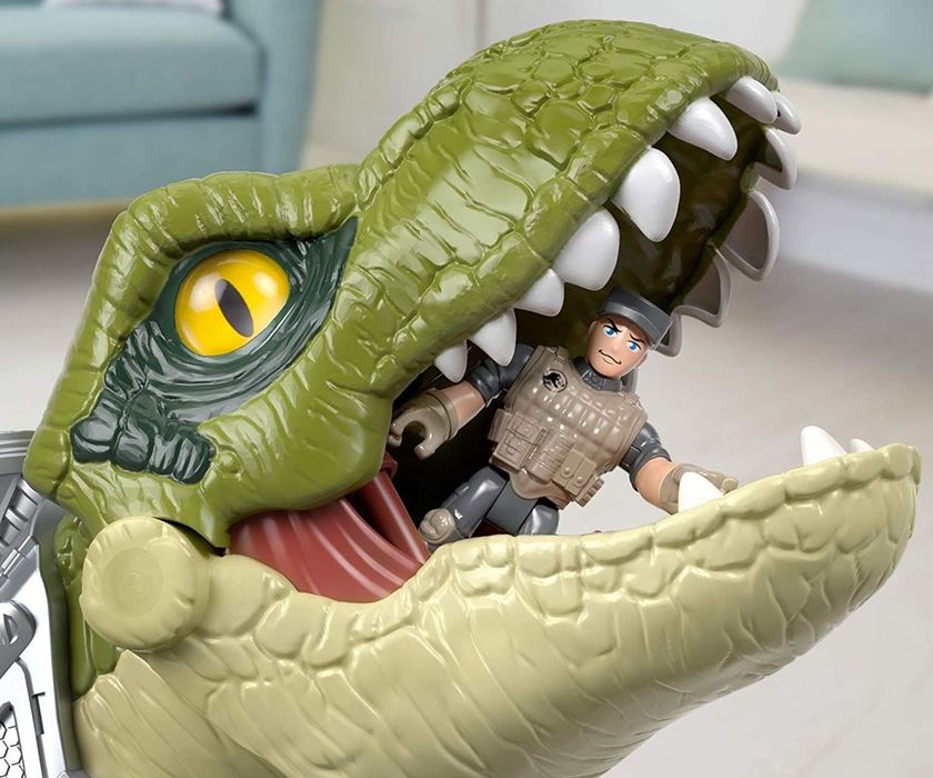 60€ Джурасик свят: Imaginext Т-Рекс детска играчка поглъщащ динозавър