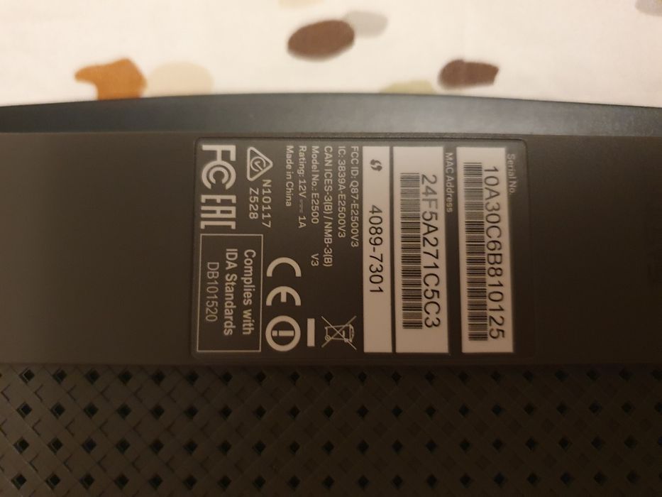 Router Access Point Linksys E2500 100MBps