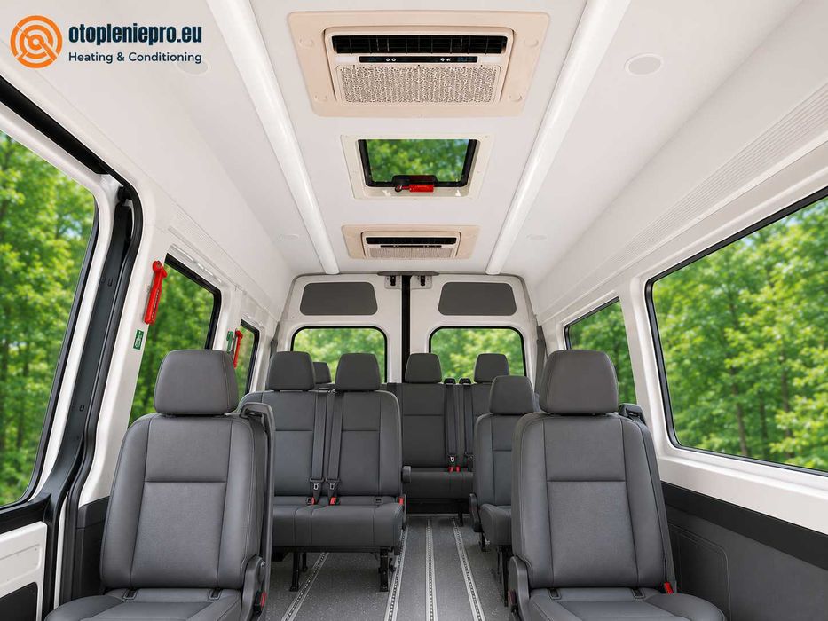 Професионална климатизация за бусове до 8+1 места Sprinter 6000+ DC12V/24V (ECO MAX 6000)