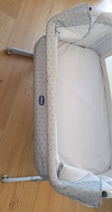 Patut co-sleeper pentru bebelusi Chicco NEXT2ME Dream, sage, 0 luni+