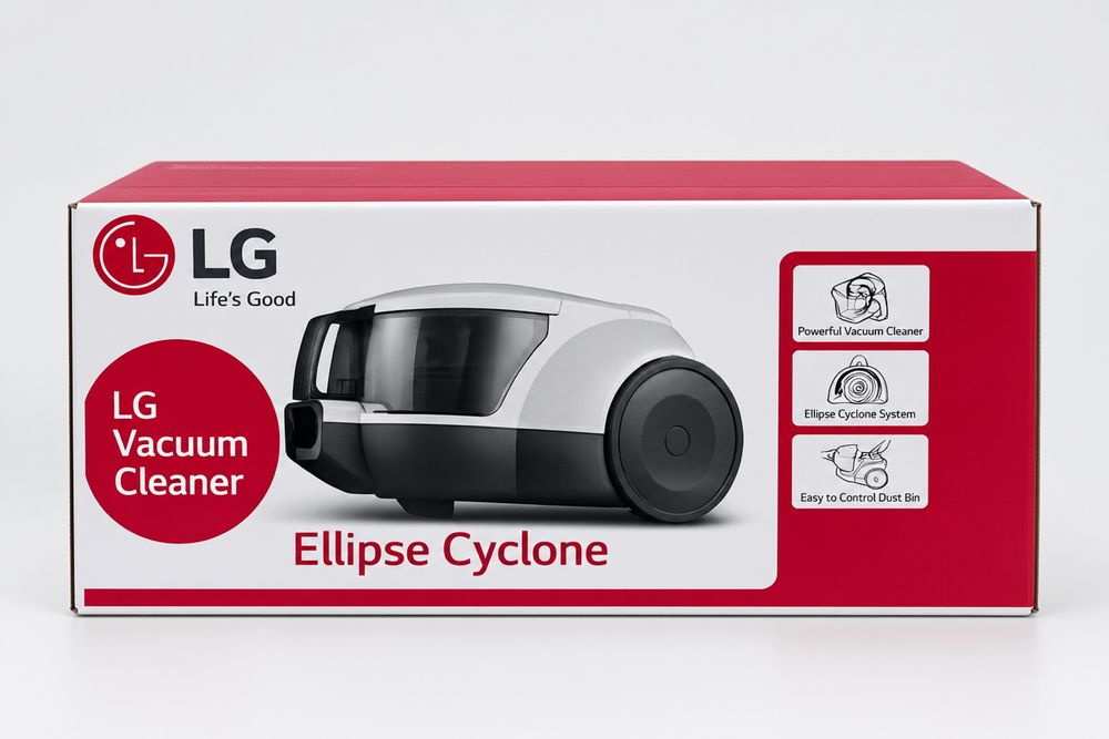 LG Ellipse Cyclone шаңсорғышы — жаңа