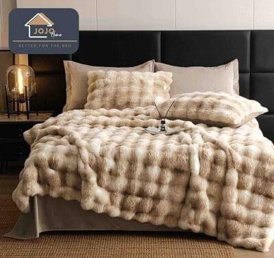 Lenjerie de pat cocolino din blanita de iepuras