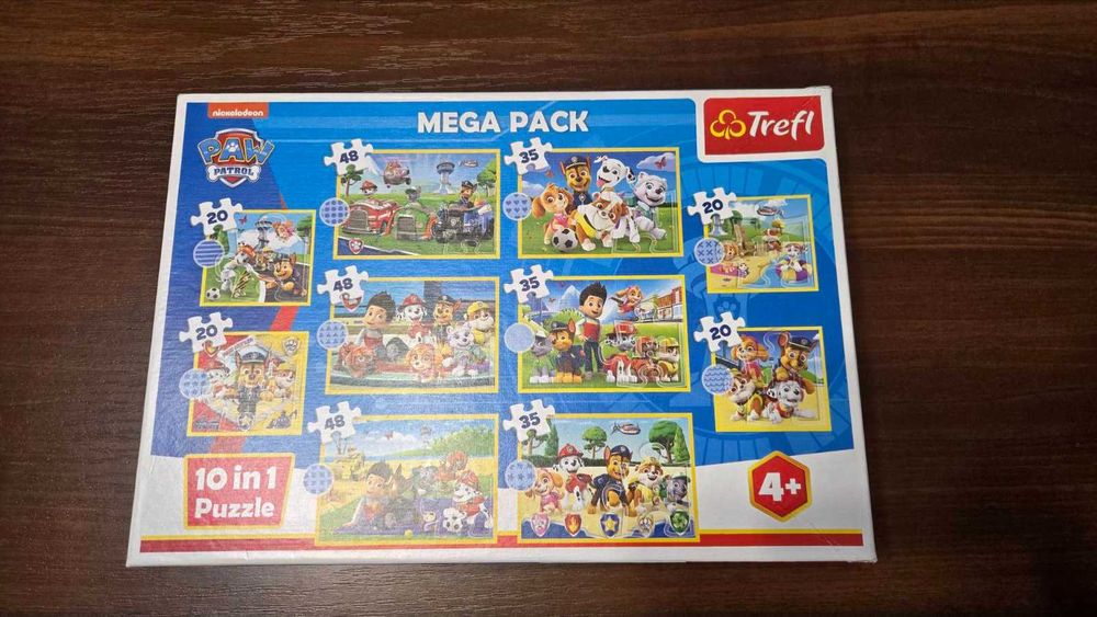 Пъзел 9 в 1 Пес патрул / Paw patrol