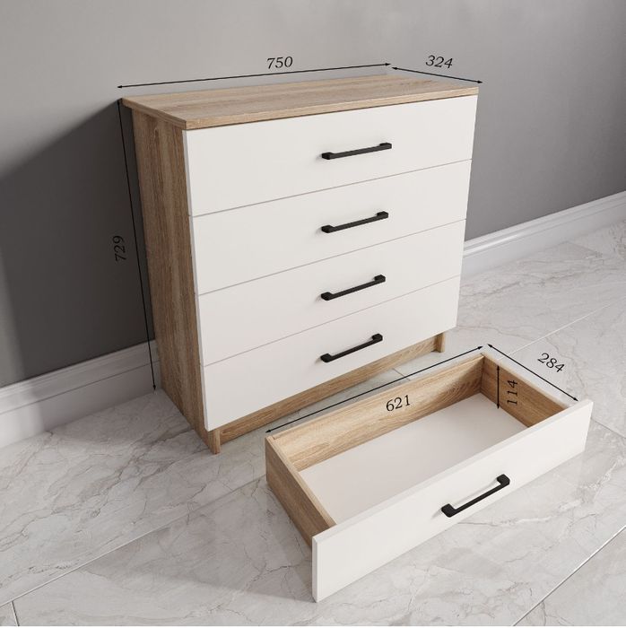 КомодМебель Комод, 4 ящ