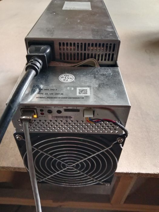 Продаю асик whataminer m50 120th