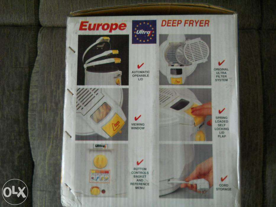 PT. STUDENTI ! Friteusa (deep fryer) Europe Ultra Q, multifunctionala