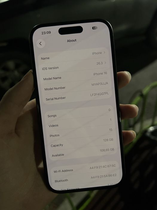 iphone 16 Идеал e-Sim Срочно