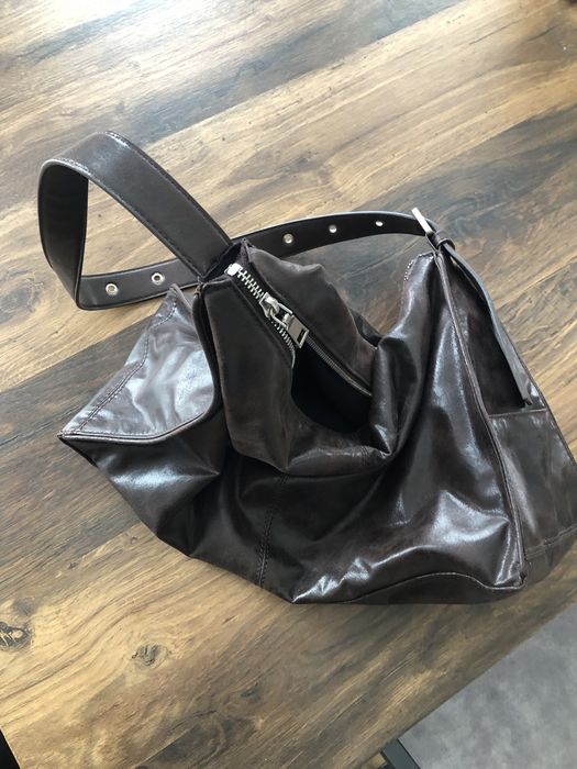 Zara зара кафява чанта