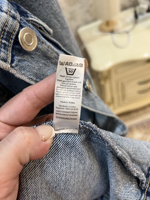 Джинсовая куртка, oversize