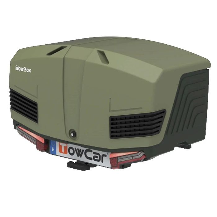 Cutie portbagaj pe carligul de remorcare Towbox V3 Camper Verde Air, Noua_Pret Importator, emitem Factura & Garantie
