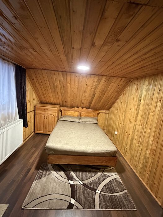 Cabana cu ciubar la munte