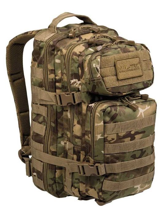 Mil-Tec Rucsac Tactic Militar - Ghiozdan Armata Camuflaj Combat - 36 L
