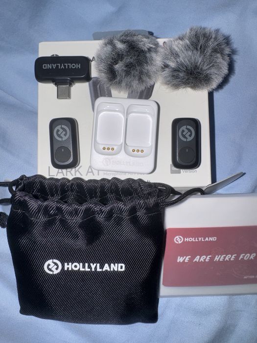 Mikrafon Hollyland holati ideal yangi 10 dona videoga ishlangan xolos