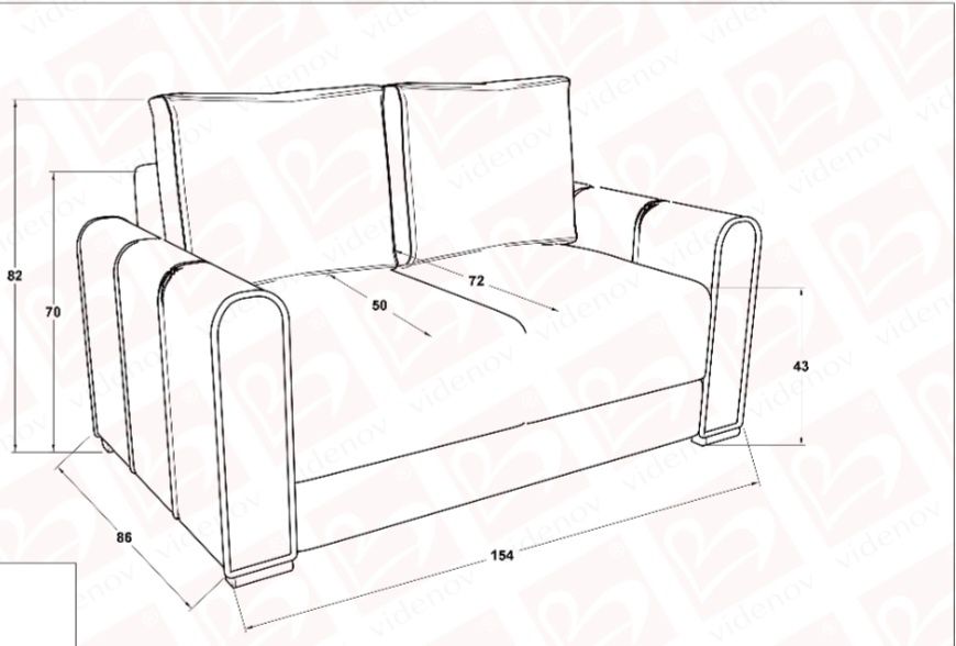 Продава се почти нов Диван