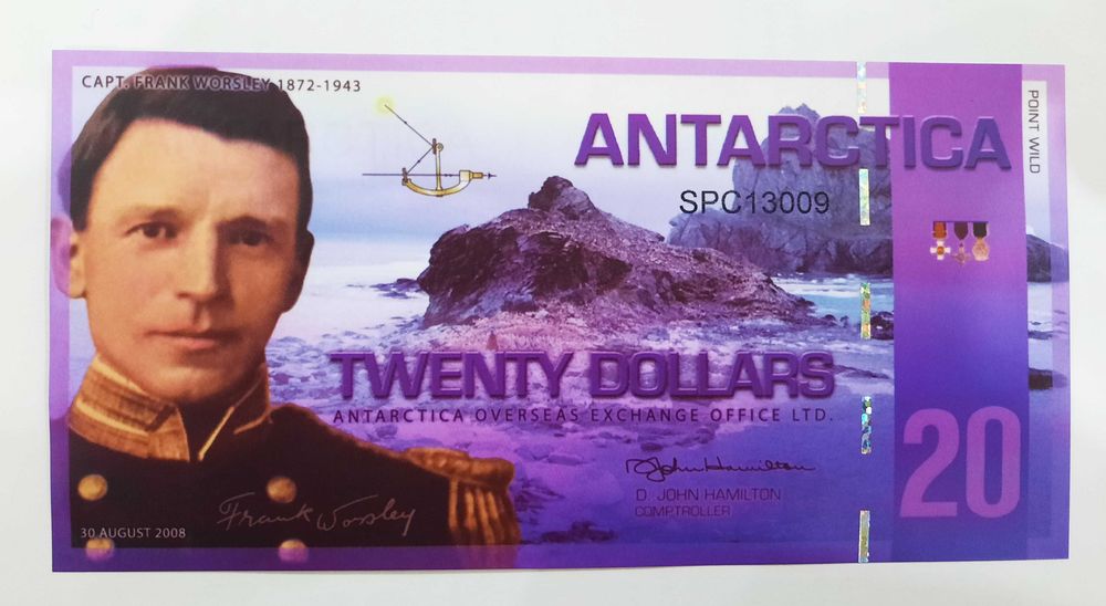 ЛОТ UNC Банкноти - Антарктида