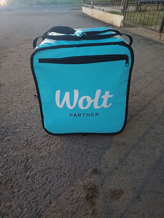 Оригинальная Wolt термосумка новая