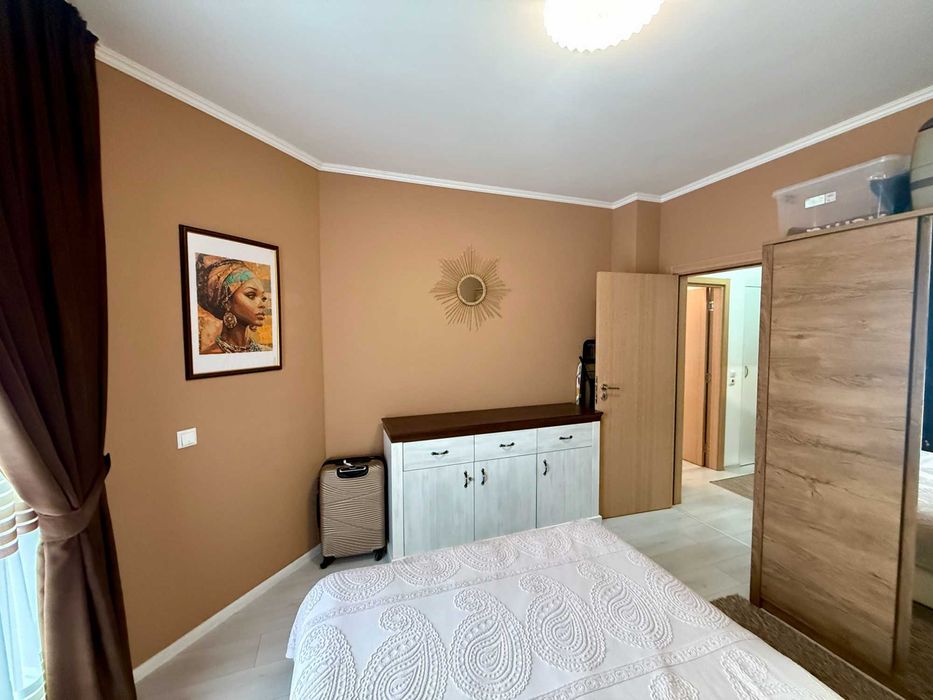 Напълно обзаведен 2стаен апартамент в квартал Бриз до Паркмарт