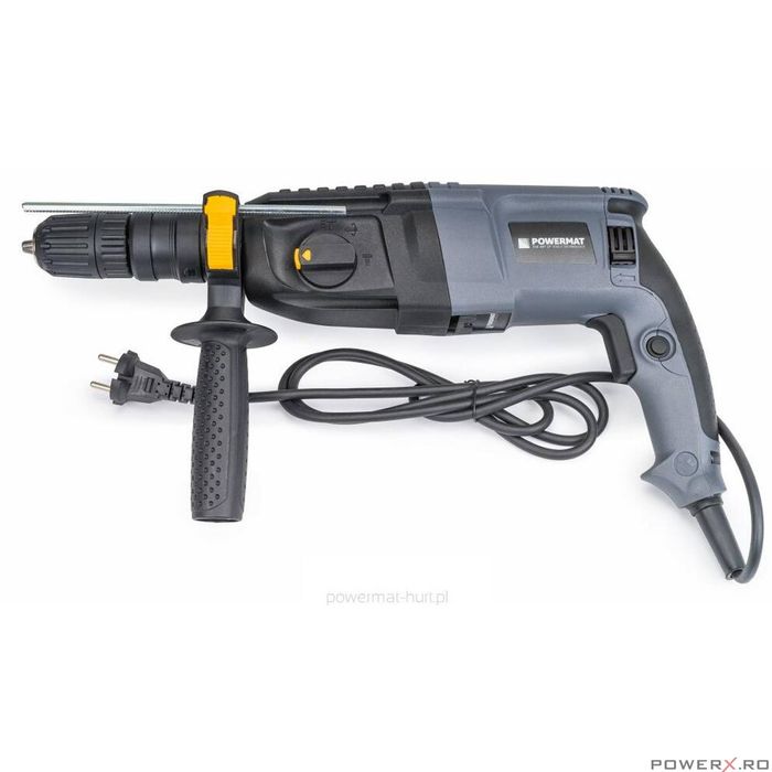 Rotopercutor Sds + Burghie Bormasina Percutie Powermat 2500W 3.2J PRO