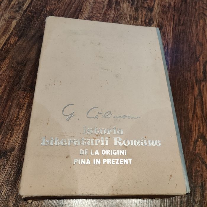 Istoria Literaturii Romane- Calinescu