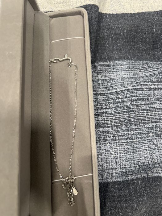 Ожерелье серебряное