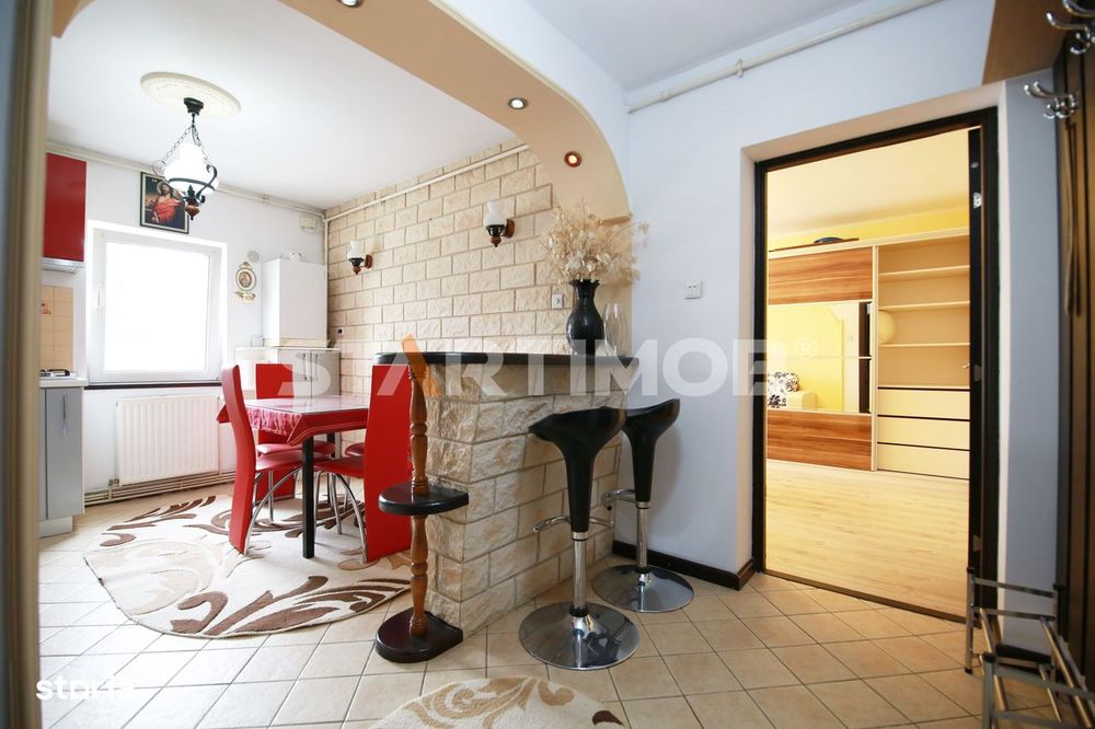 Apartament mobilat doua camere cu parcare Calea Bucuresti