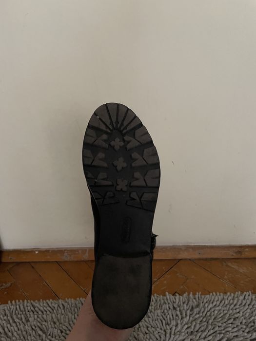 Кожени дамски ботуши