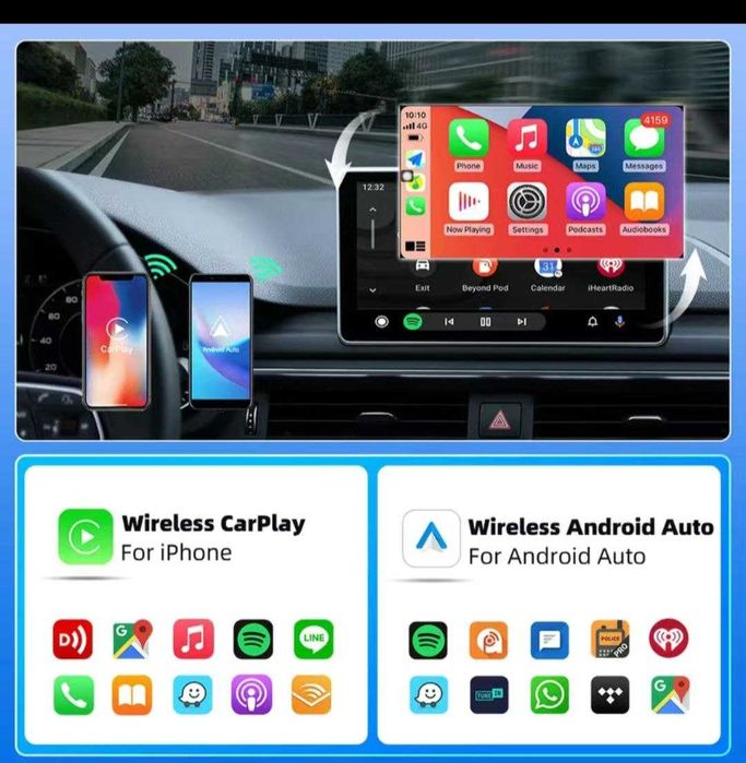 CarPlay Android Auto Monitor