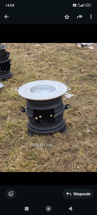 Disc ceaune fontă Soba pirostrie