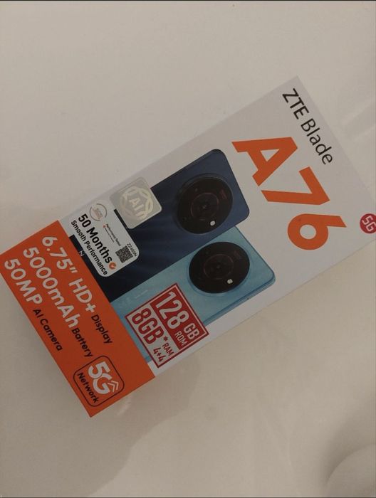 ZTE A76 5G Нов с гаранция