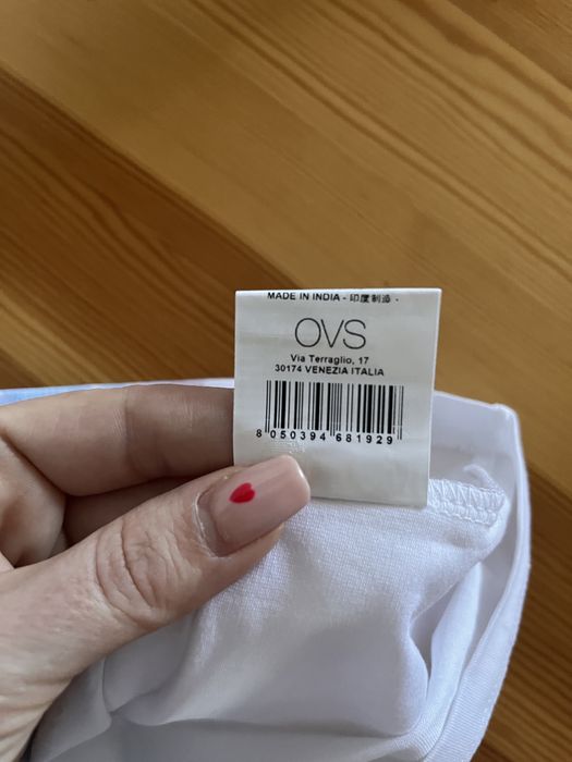 Детска тениска Елза OVS и боди с блясък Pepco