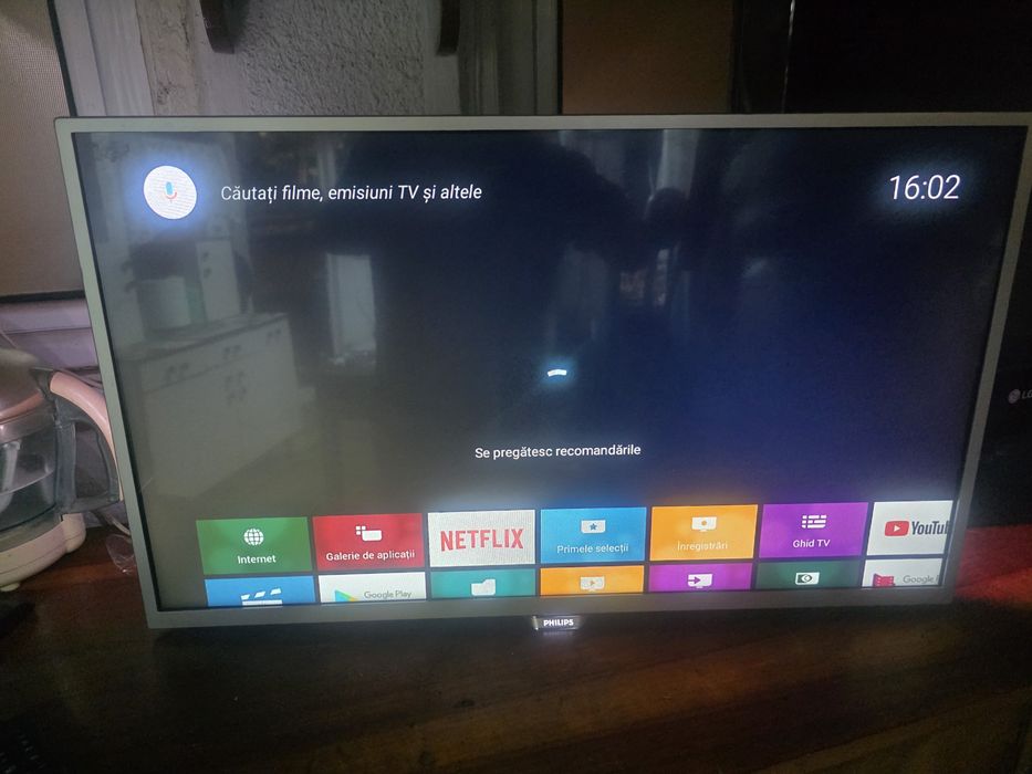Vand tv smart Philips diagonala 81 cm
