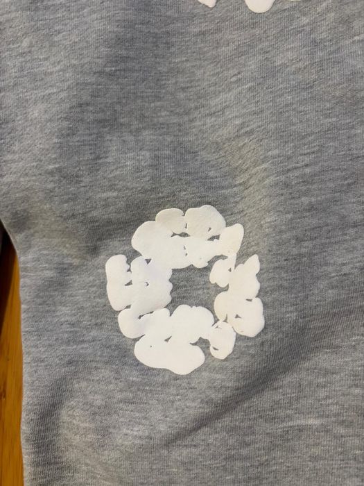 Pantaloni denim tears gri