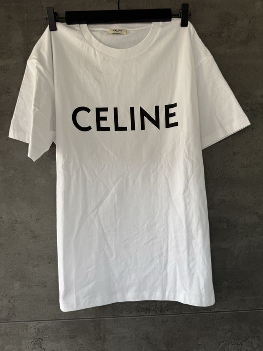 Тениска Celine (white/black)