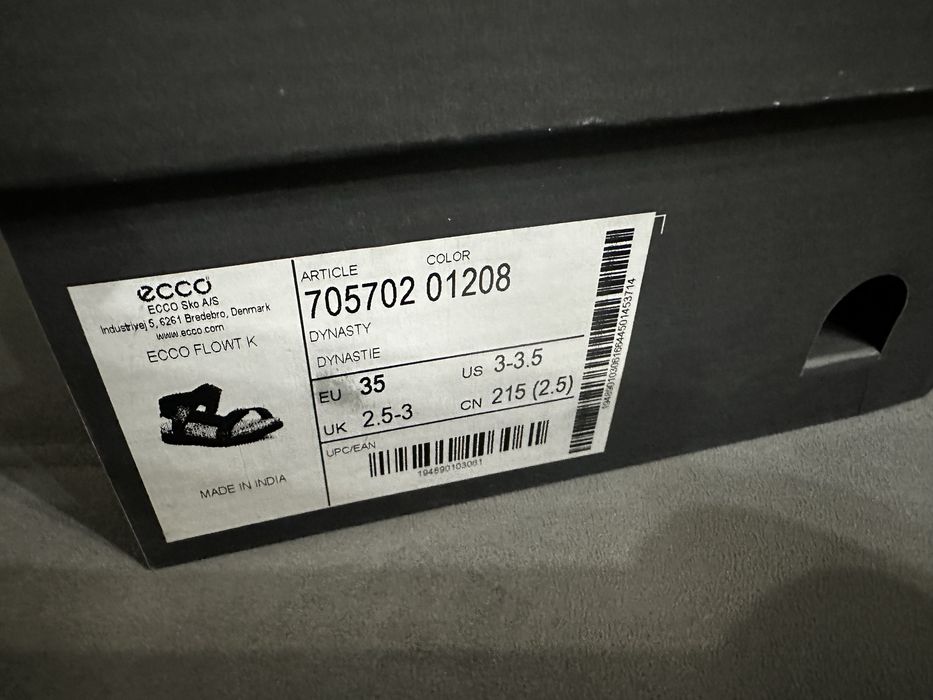 Сандали ecco 35 р.