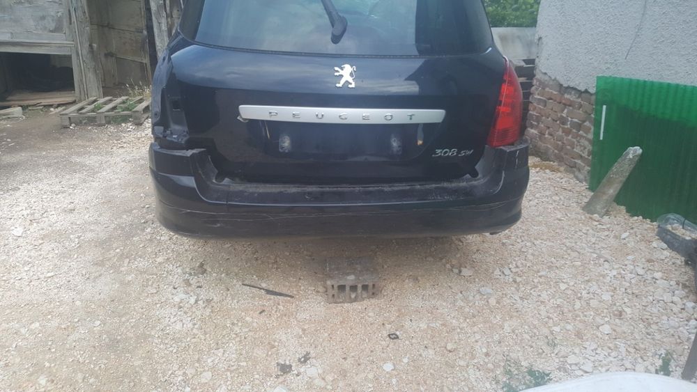 Пежо 308 sw комби капак багажник