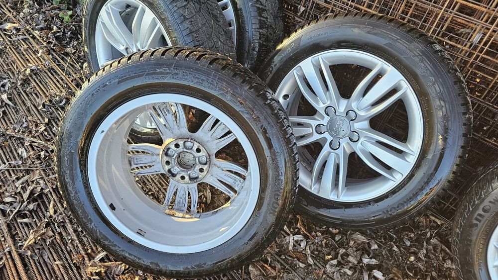 Set Roti Jante Audi Q3 Anvelope iarna 215. 60. 17