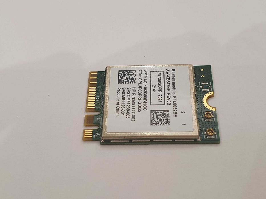 Realtek RTL8852BE Wifi карта за лаптоп